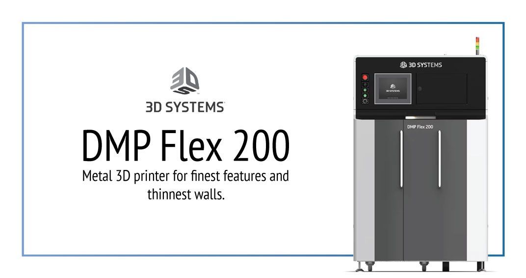 DMP Flex 200 - Profesionalni I precizni metalni 3d pisač s laserskim izvorom od 500w